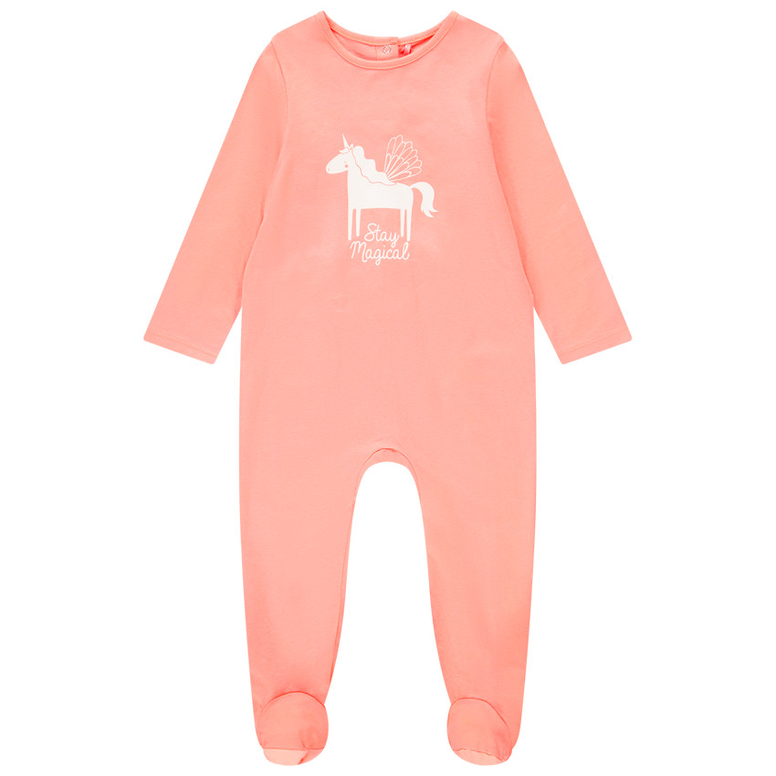 Dors-bien manches longues print lapin pour bébé fille Main Dors-bien manches longues print lapin pour bébé fille