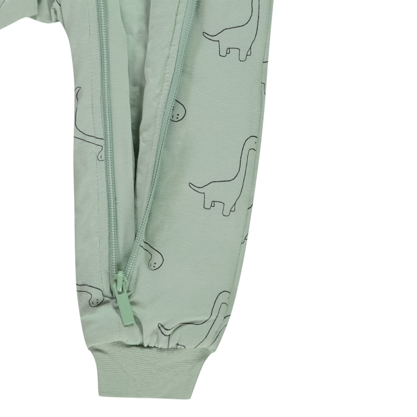 Surpyjama ouatiné et imprimé à zip pour bébé garçon 