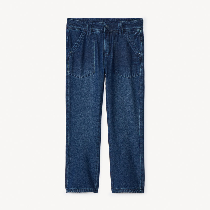 Jean droit doublé micropolaire pour garçon