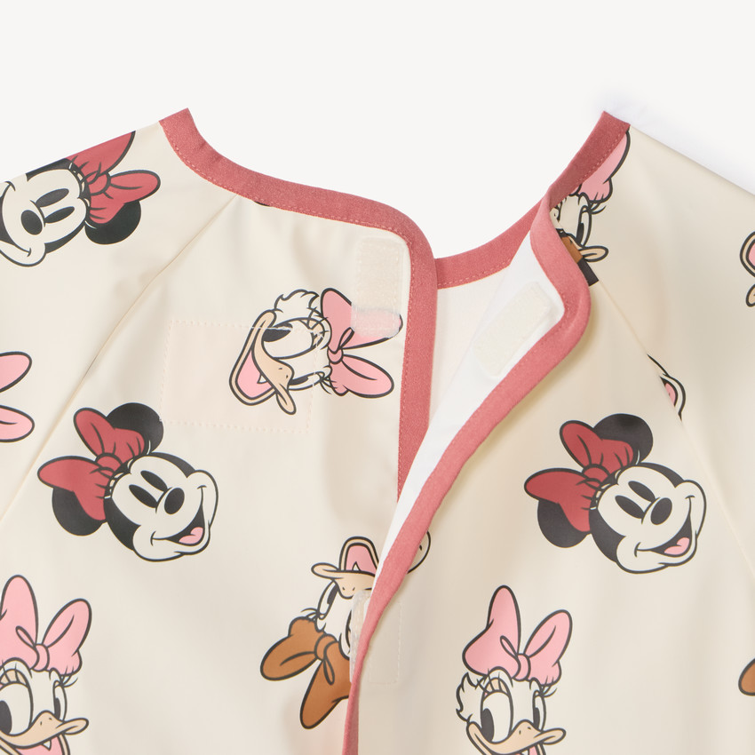 Tablier de peinture fille imprimé Minnie et Daisy 