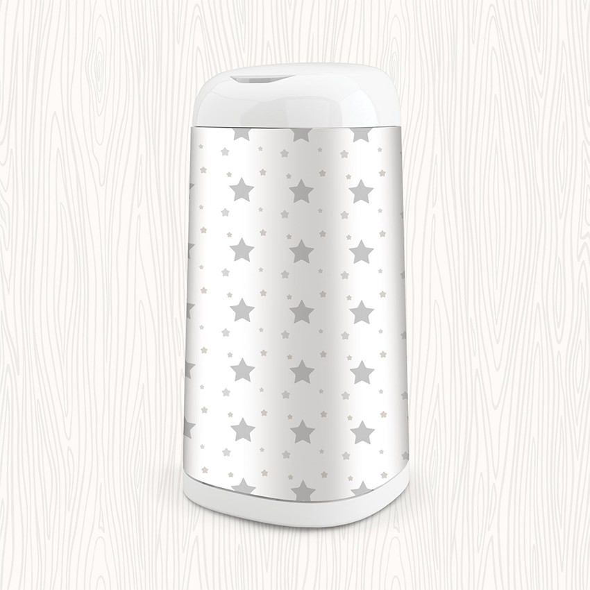 Housse pour poubelle à couches Dress up - Stars 