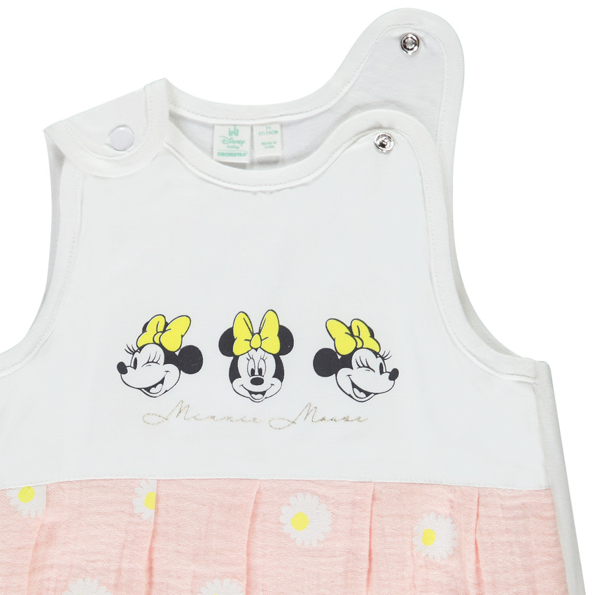 Gigoteuse TOG 1 Minnie Disney imprimé marguerites pour bébé fille 