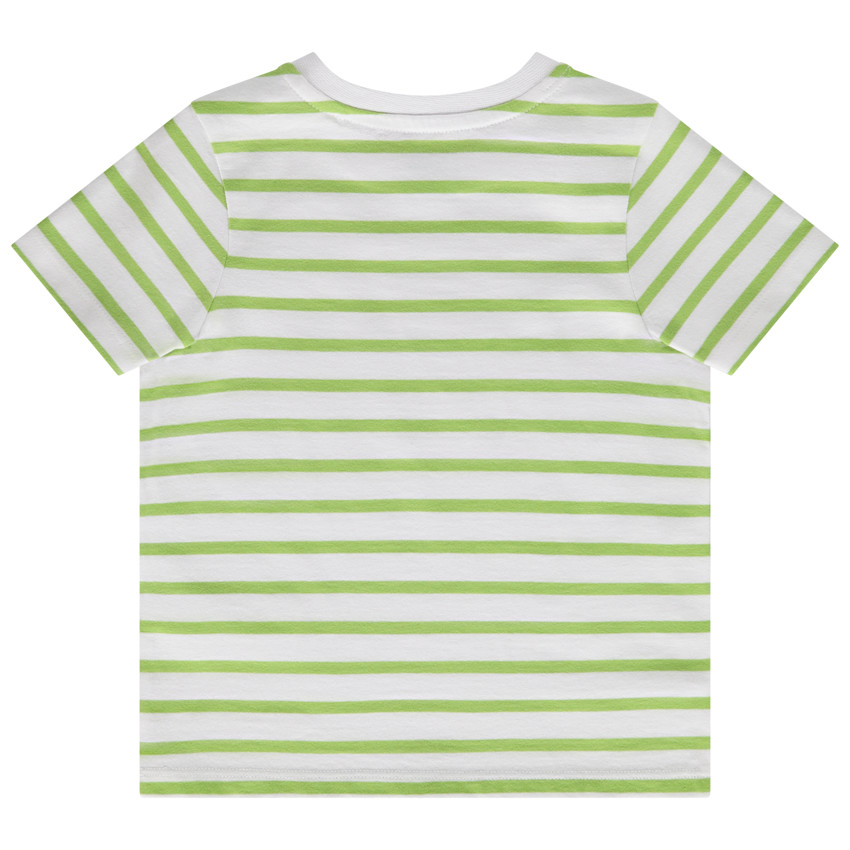 T-shirt manches courtes rayé print Le Roi Lion Disney pour bébé garçon 