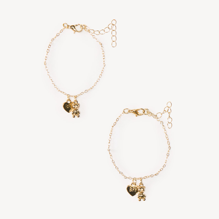 Lot de 2 bracelets d'amitié 
