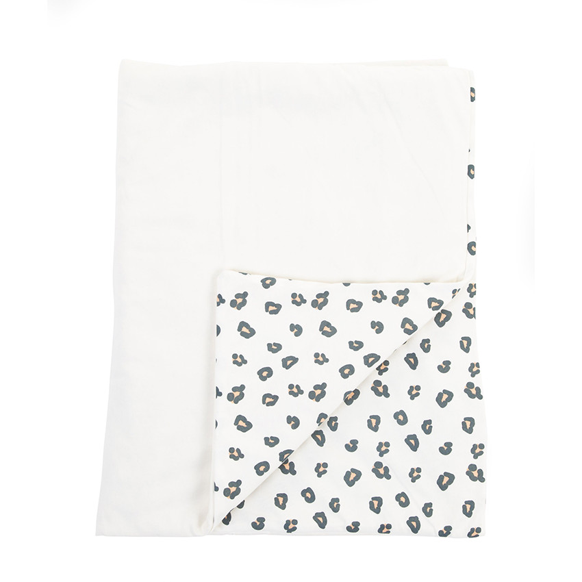 Couverture en jersey 80 x 100 cm - Léopard  