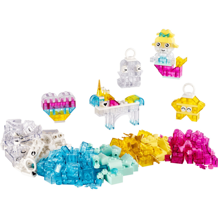 La boîte de briques transparentes magiques - 340 pièces 