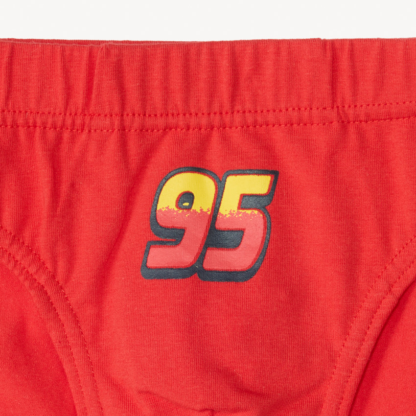 Lot de 3 slips printés Flash McQueen Disney-Pixar pour garçon 