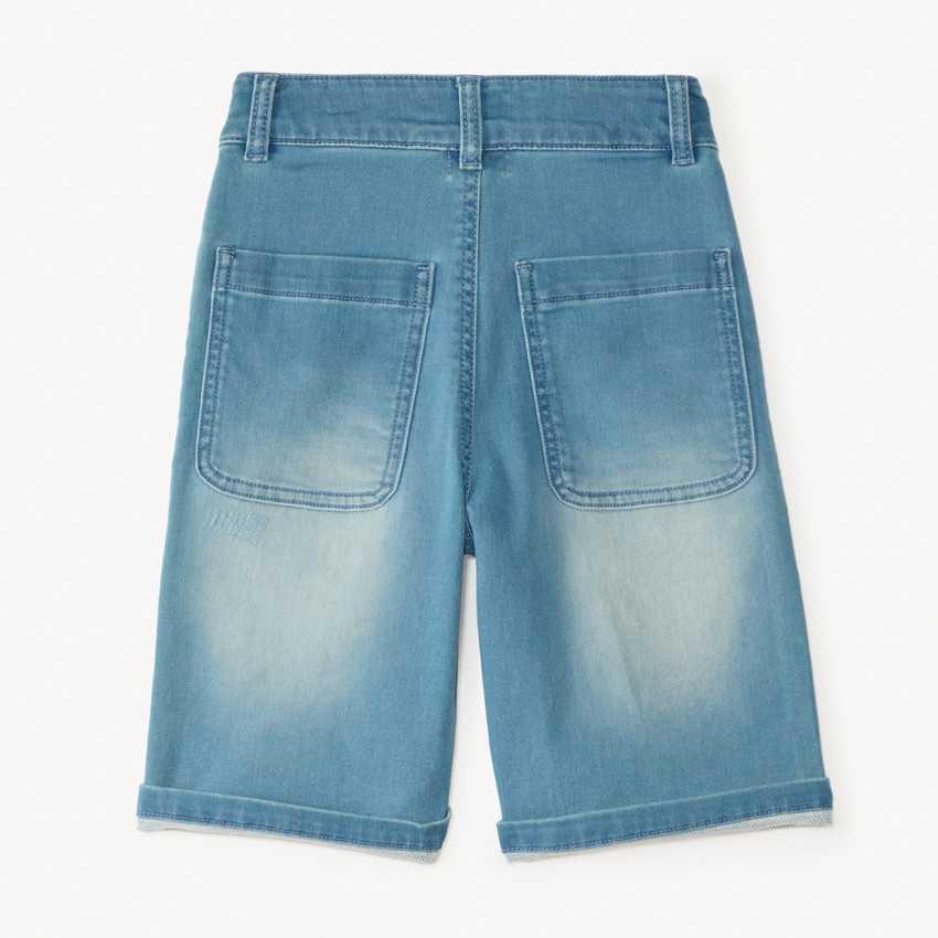 Bermuda long en jean pour garçon  