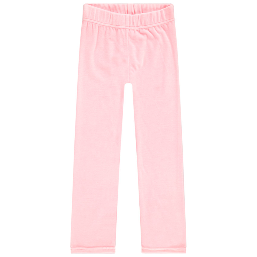 Pyjama en velours pour fille motif panthère 