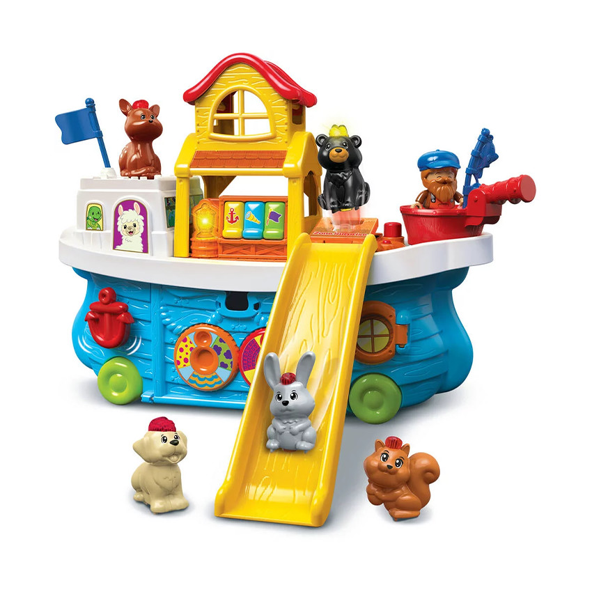 Super bateau avec toboggan Tut Tut Animo 