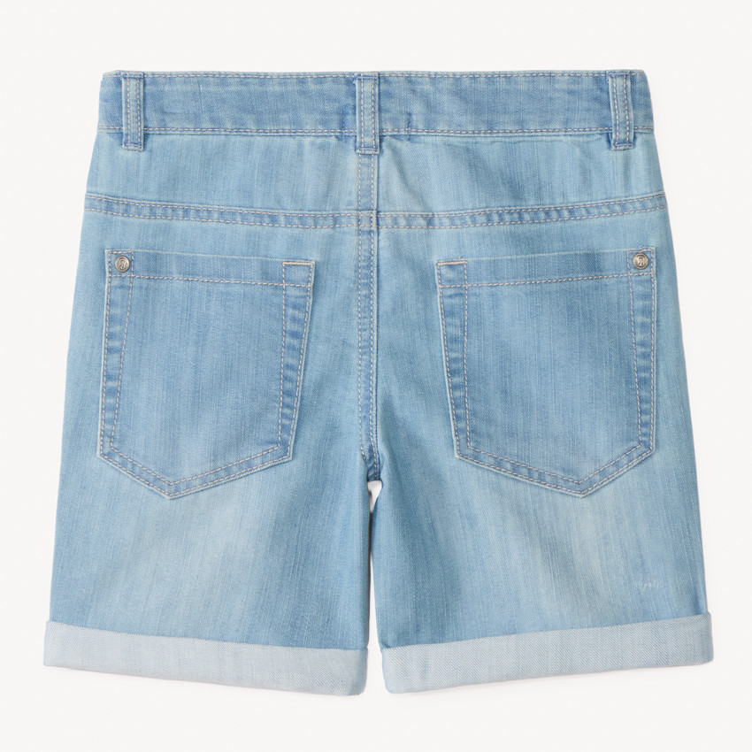 Bermuda en denim uni pour garçon 