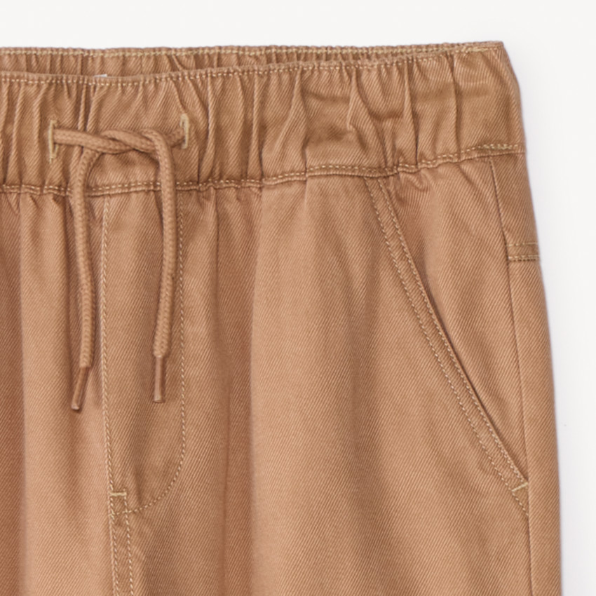 Pantalon jogger doublé à poches cargo pour garçon 