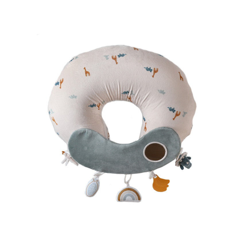 Coussin d'activités écru - Tiga, Stegi & Ops 