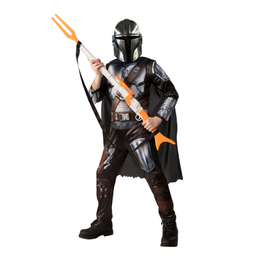 Déguisement The Mandalorian Star Wars taille 3-4 ans Main Déguisement The Mandalorian Star Wars taille 3-4 ans