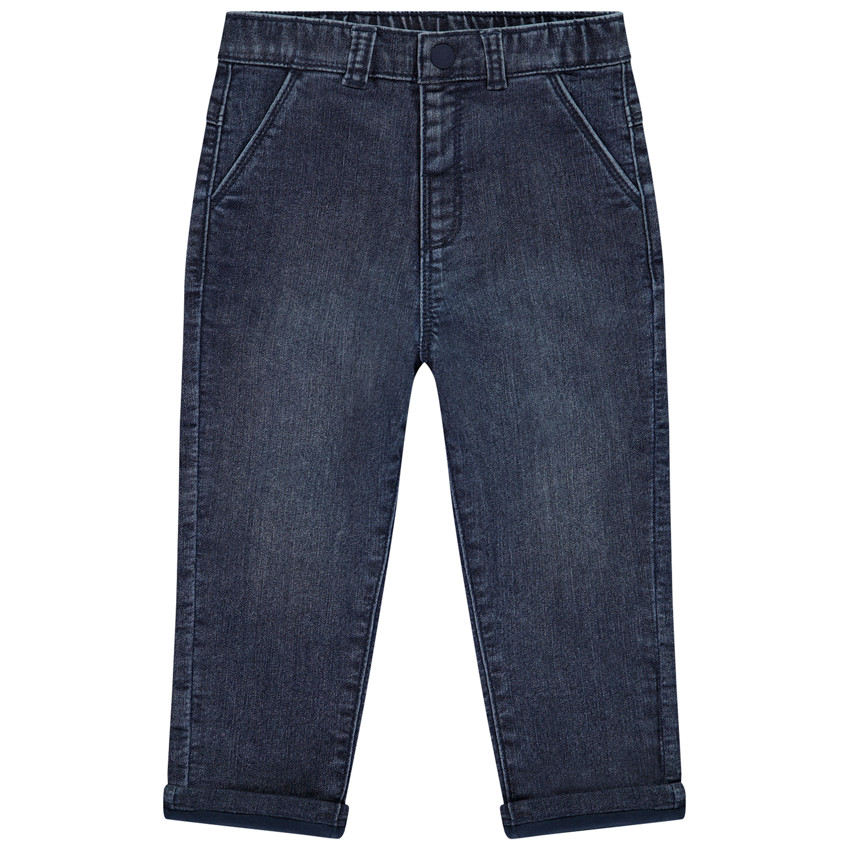 Jean uni avec print fantaisie pour bébé garçon  