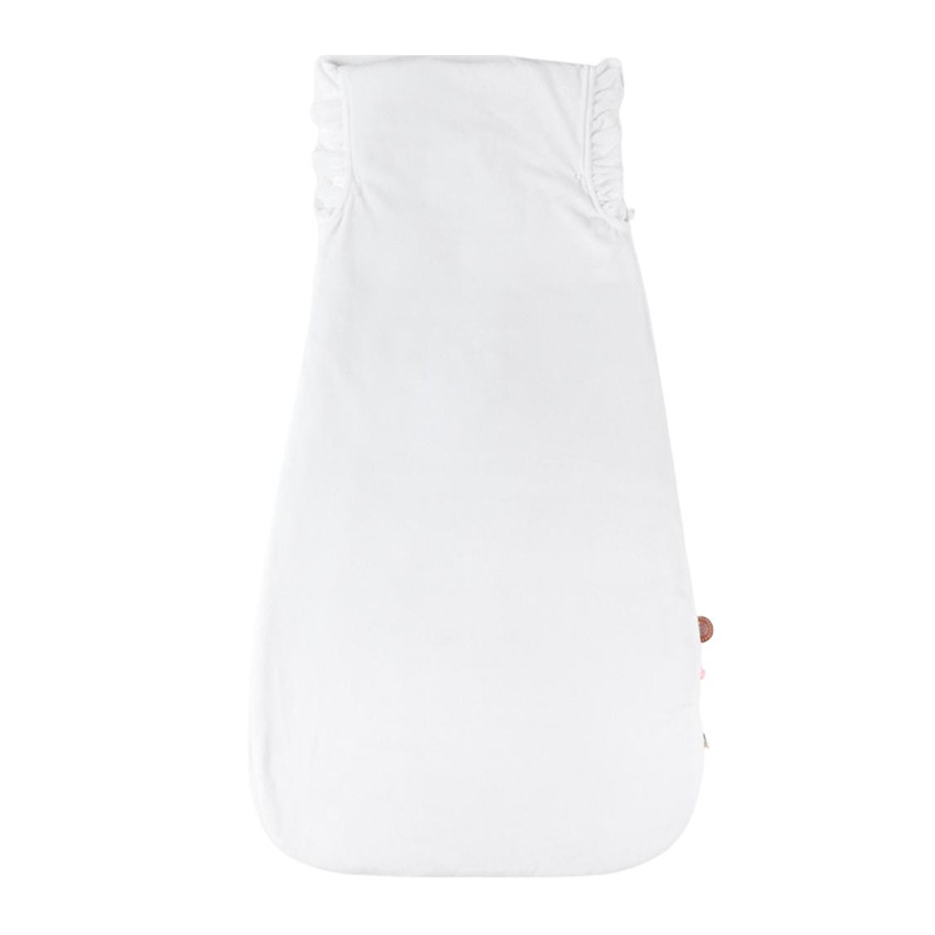 Gigoteuse sans manches en veloudoux Kendi 100 cm - Ecru 