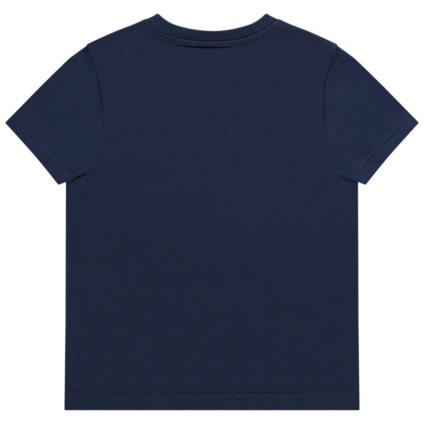 T-shirt manches courtes puff print message pour garçon 