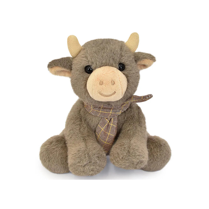 Petite peluche vache foulard
