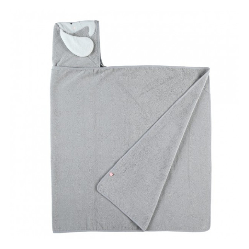 Cape de bain Anna et Milo - Gris  