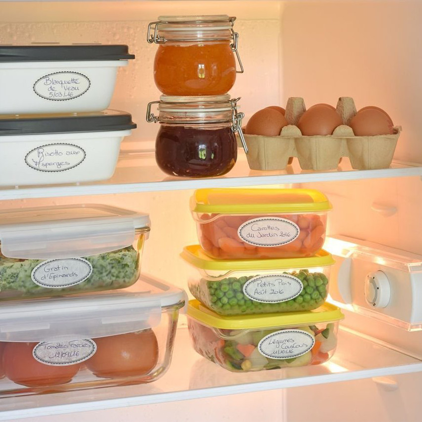 18 étiquettes solubles à l'eau pour pots 