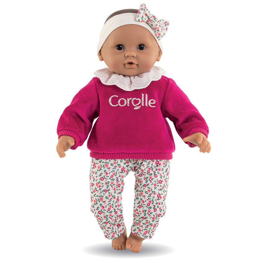 Poupon bébé câlin Maria - Rose Grenadine 