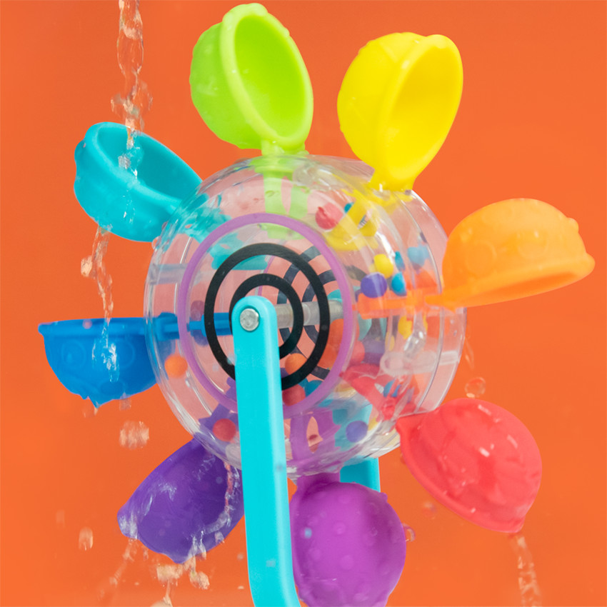 Cascade tourbillonnante à ventouse  