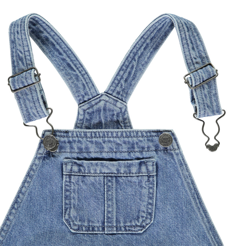 Salopette longue en jean pour garçon 