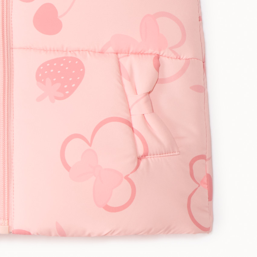 Doudoune sans manches Minnie Disney pour bébé fille 