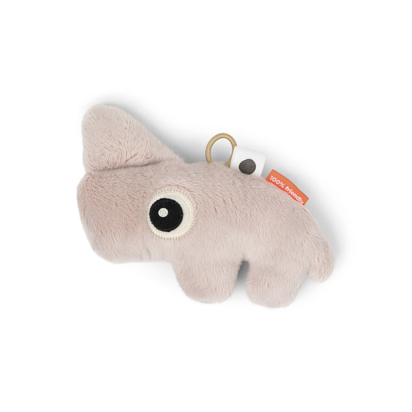 Mini hochet sensoriel Nozo rose 