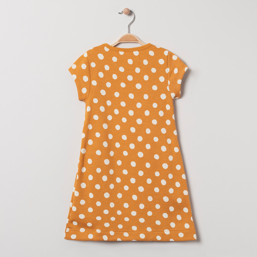 Robe manches courtes en molleton avec Minnie en sequins magiques 