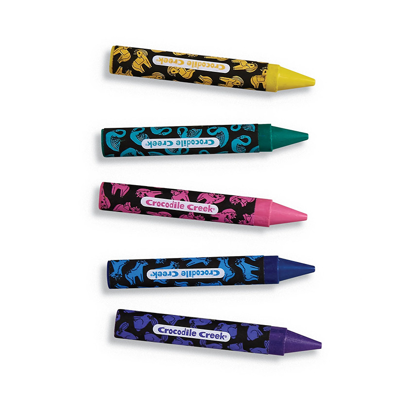 Set de 20 autocollants à colorier Licornes 