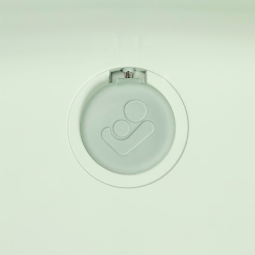 Baignoire Indigo Plus + coussin nouveau-né Sage Green 