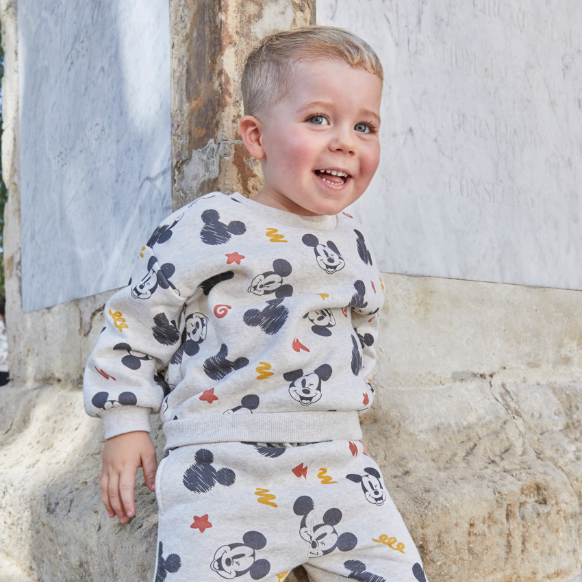 Ensemble de jogging sweat bébé garçon imprimé Mickey Disney 