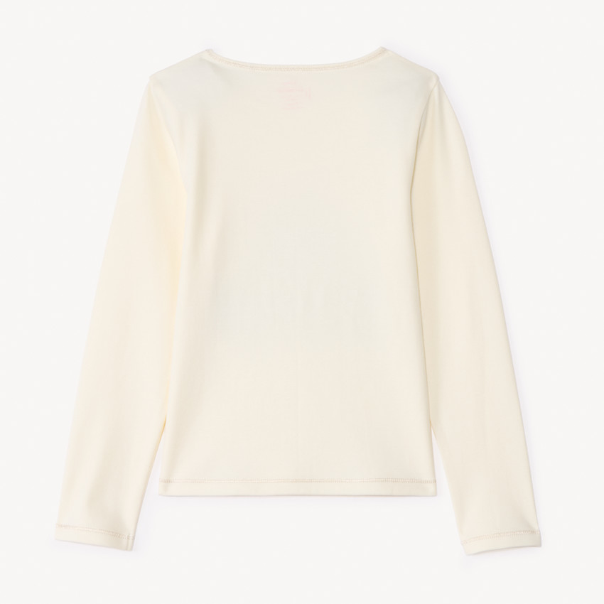 T-shirt manches longues Stitch Disney pour fille 