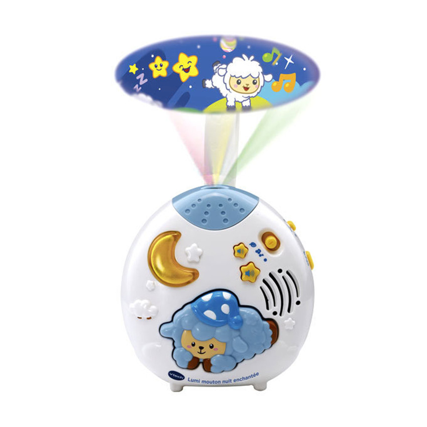 Veilleuse Lumi Mouton Nuit Enchantée - Bleu 