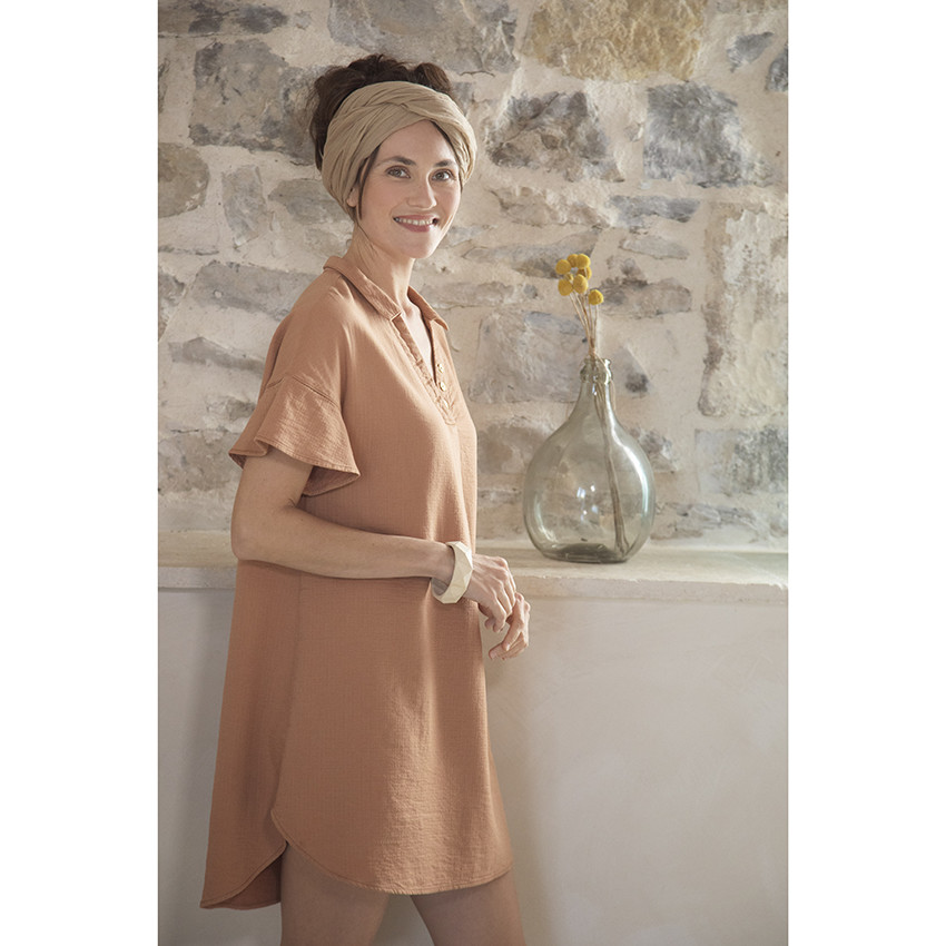 Robe de grossesse manches courtes  