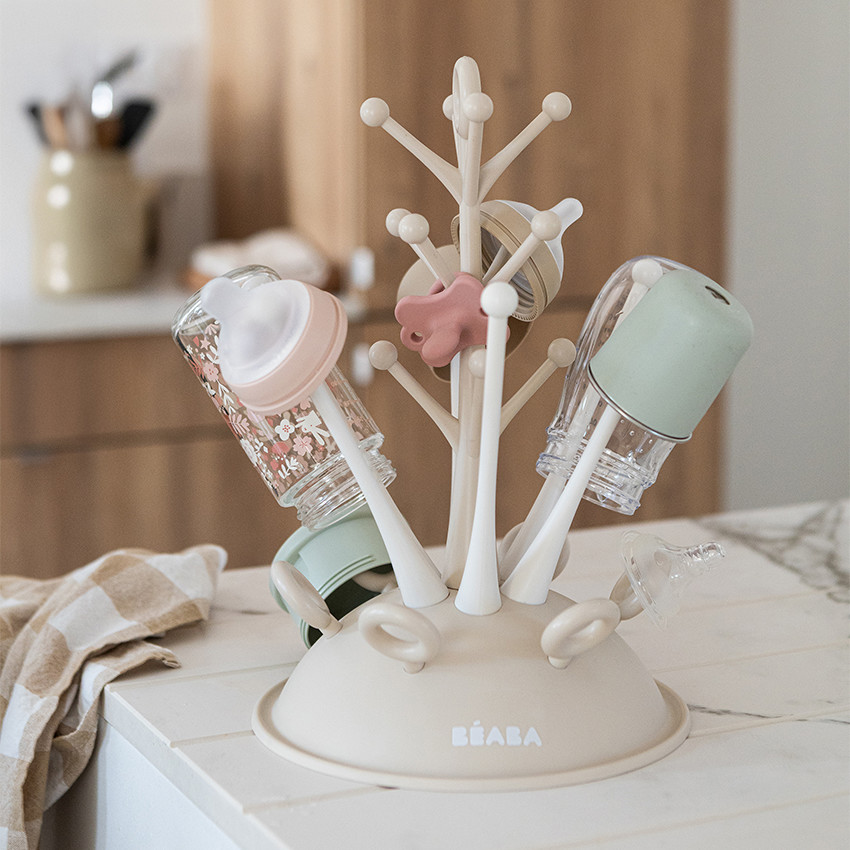 Égoutte-biberons Arbre terre d'argile 