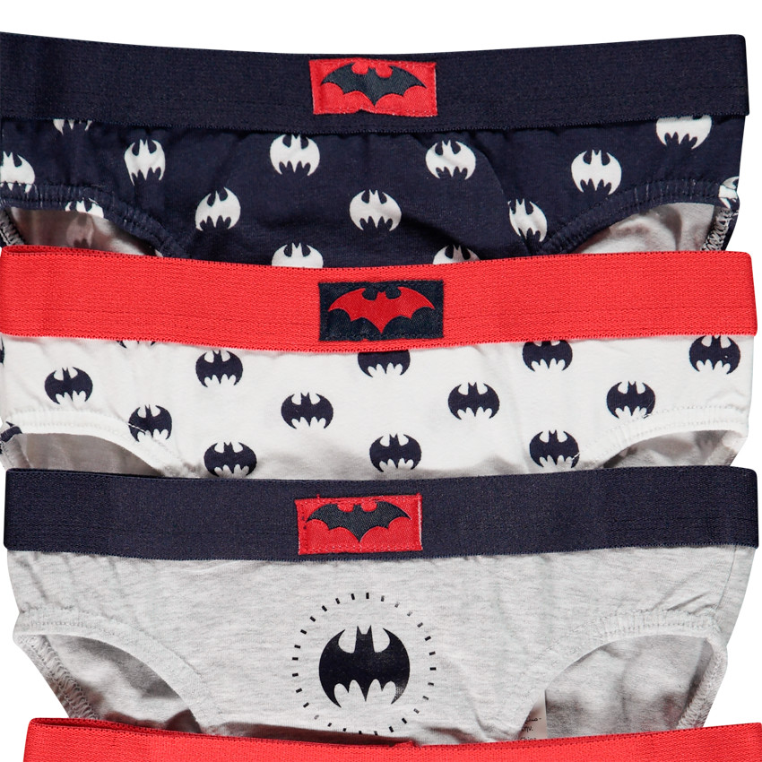 Lot de 5 slips Batman pour garçon 