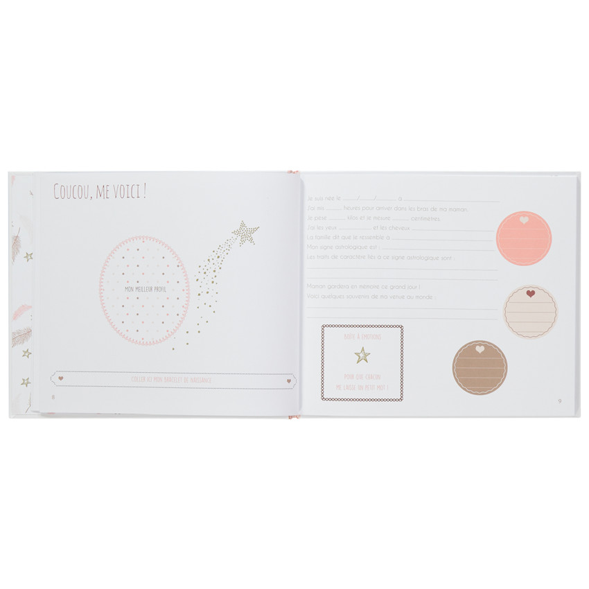 Album de naissance fille   