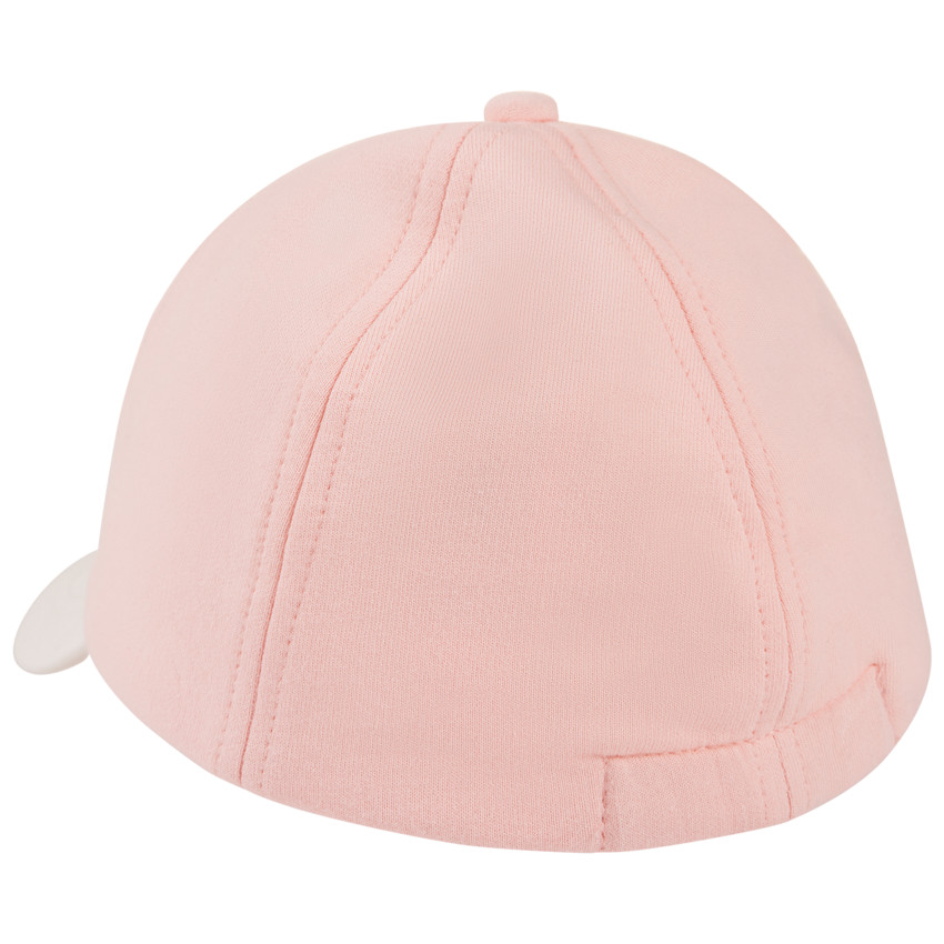 Casquette molleton à broderie 3D "Happy" pour bébé fille 