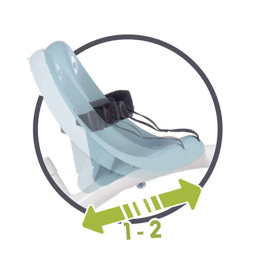 Tricycle Be Move confort - Bleu 