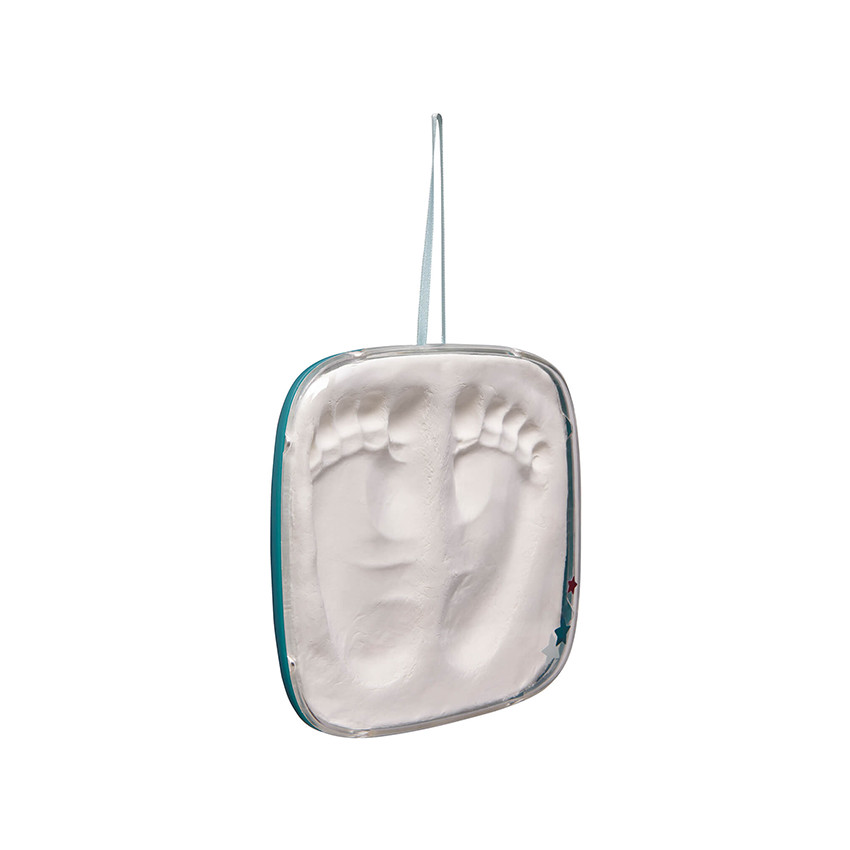 Cadre empreinte Hello baby - Galactic green 