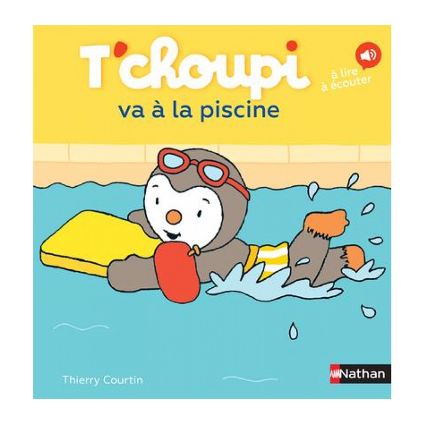 Livre T'Choupi va à la piscine Main Livre T'Choupi va à la piscine