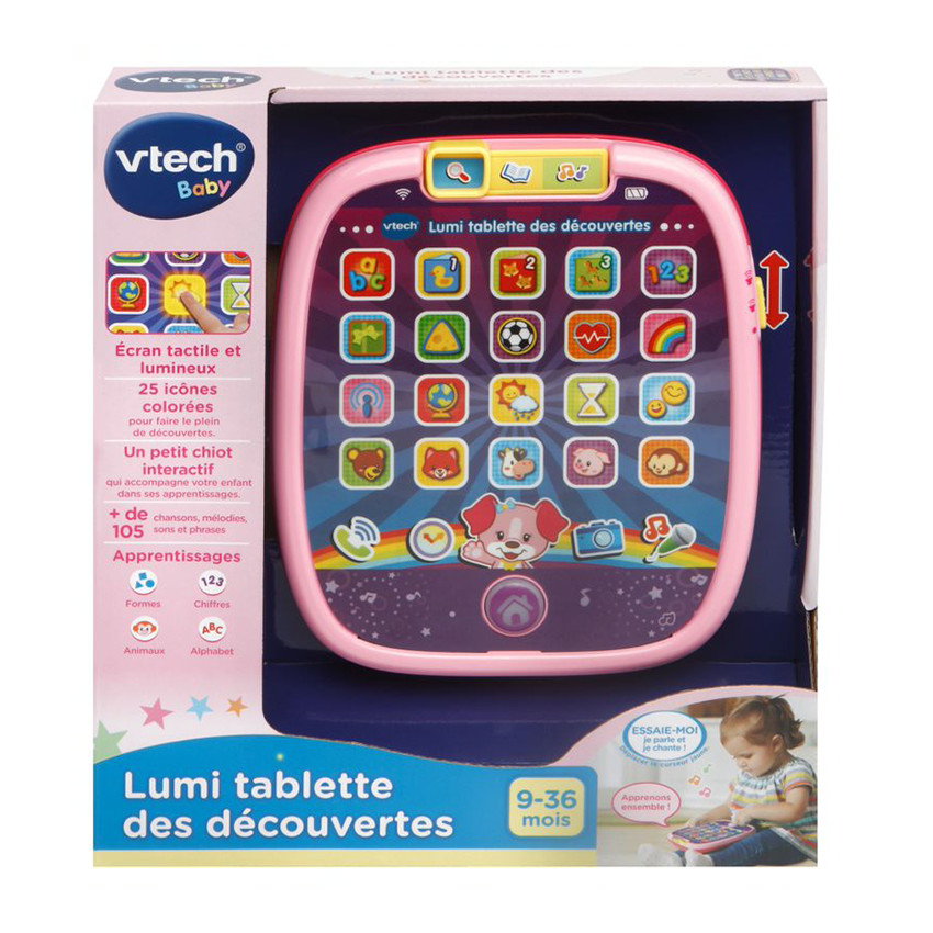 Lumi tablette des découvertes - Rose 