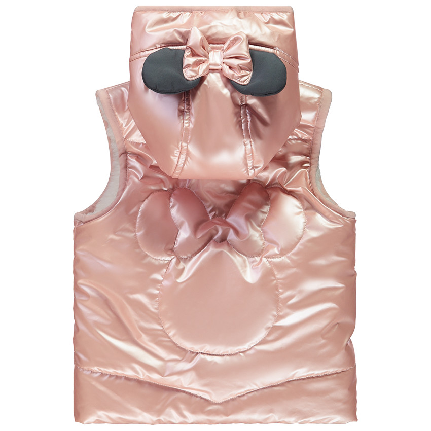 Doudoune sans manches métallisée Minnie Disney pour bébé fille 