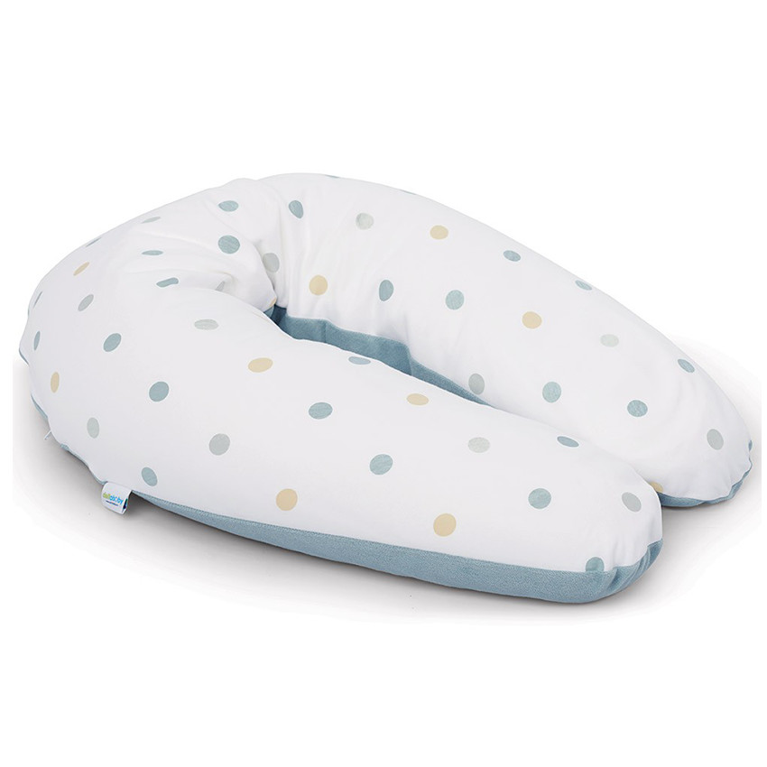 Coussin d'allaitement Comfy Big - Bleu Pastel 