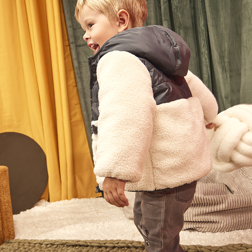 Jean droit ludique dinosaure pour bébé garçon 