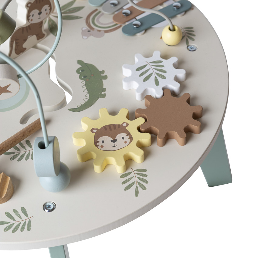 Table d'activités ludiques en bois Little Savane 