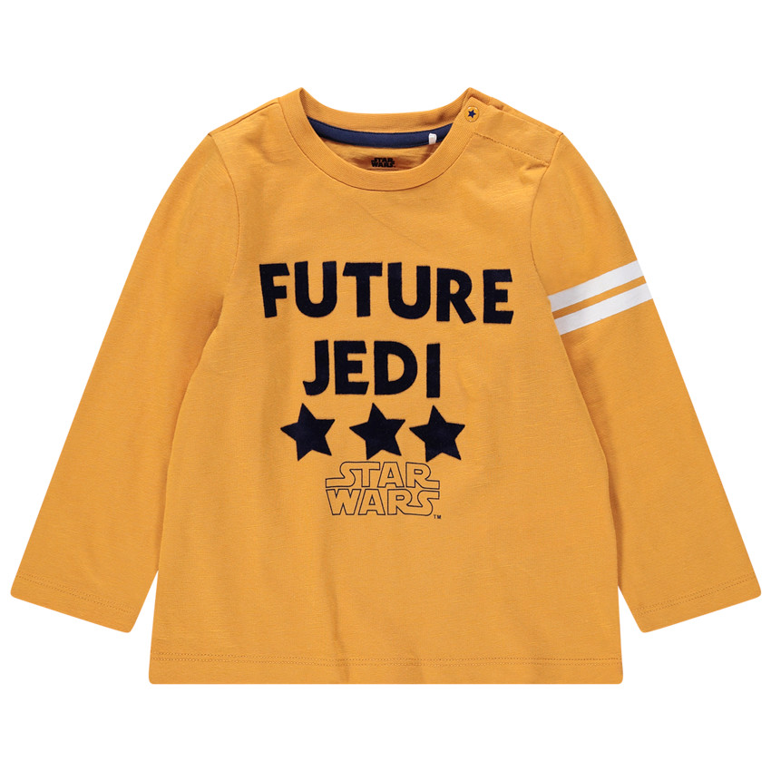 T-shirt manches longues en jersey avec message Star Wars printé 