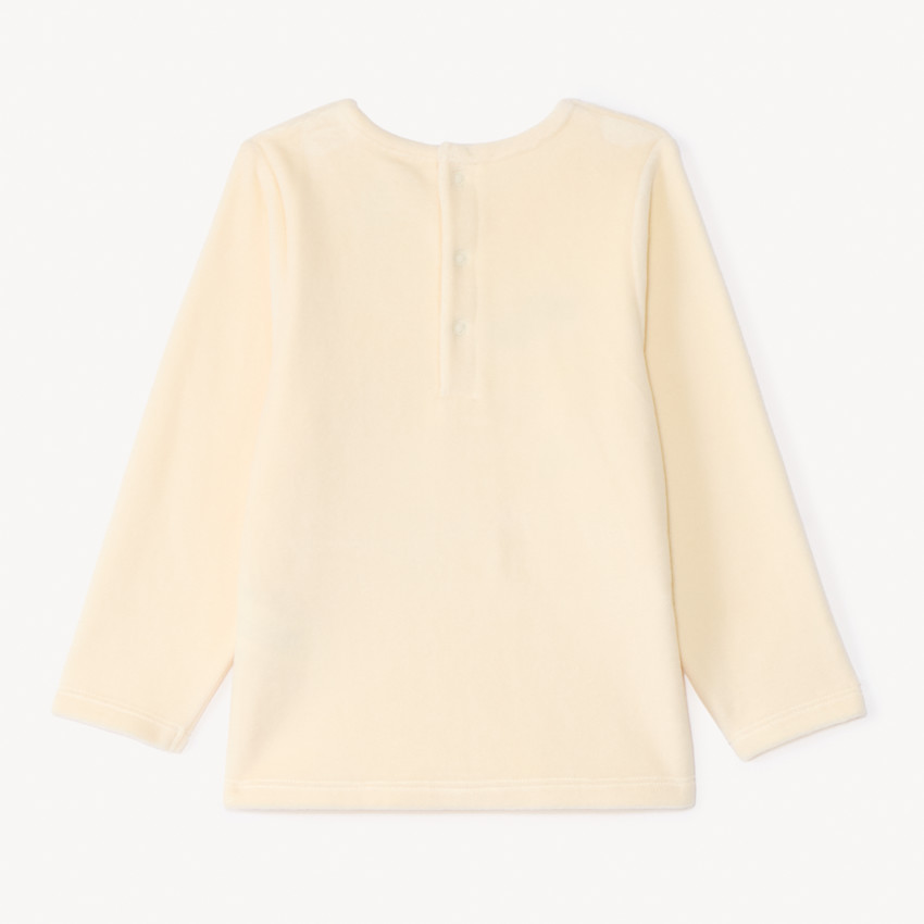 Pyjama en velours Winnie Disney pour bébé garçon avec finitions différentes selon l'âge 